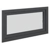 vidaXL Basement Window "RISOR" 110x60 cm Tilt&Turn DIN Right Anthracite