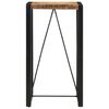 vidaXL Bar Table 60x55x110 cm Solid Rough Wood Mango