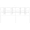 vidaXL Metal Replace Headboard White 160cm