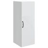 vidaXL Wall-Mounted Cabinet White 33 x 34.5 x 90 cm Engineered Wood