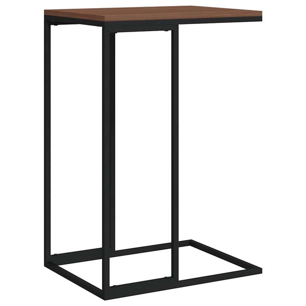 vidaXL Side Table Black 40x30x59 cm Engineered Wood