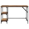 vidaXL Desk Old Wood 120 x 50 x 75 cm Engineered Wood
