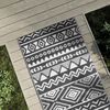 vidaXL Outdoor Carpet ARAKIL Black 80x250 cm PP