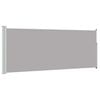 vidaXL Retractable Side Awning 117x300 cm Grey
