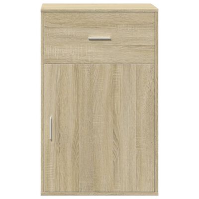 vidaXL Storage Cabinet Sonoma Oak 56.5x39x90 cm Engineered Wood
