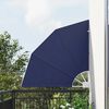 vidaXL Balcony Privacy Screen Navy Blue 115 x 115 cm Polyester
