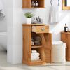 vidaXL Bathroom Cabinet VIGO Brown and Honey Brown 37.5 x 34 x 80 cm
