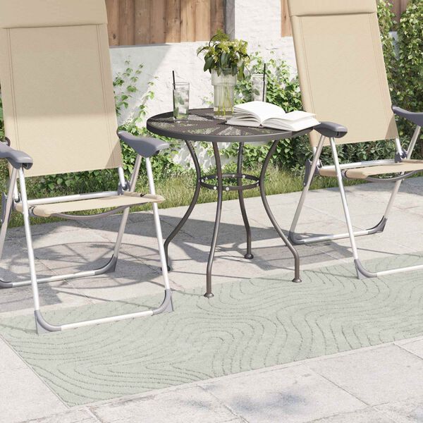 vidaXL Area Rugs Rectangular PALMERAS Green 150 x 80 cm Polyester