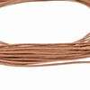 vidaXL Leather Cord Brown &Oslash;1 mm x 5 m Leather