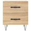 vidaXL Bedside Cabinets 2 pcs Sonoma Oak 40x35x47.5 cm Engineered Wood