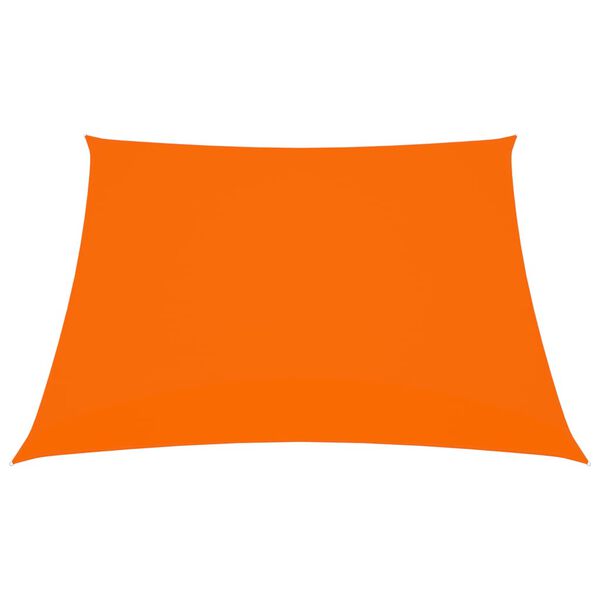 vidaXL Sunshade Sail Oxford Fabric Square 5x5 m Orange