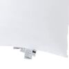 vidaXL Duvet Set with Pillow 2 pcs White Microfiber