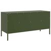 vidaXL TV Cabinet Olive Green 100.5x39x50.5 cm Steel
