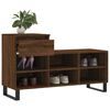 vidaXL Shoe Cabinet Brown Oak 102x36x60 cm Engineered Wood