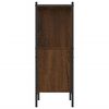 vidaXL Bookcase Brown Oak 72x28x77.5 cm Engineered Wood