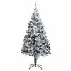 vidaXL Artificial Pre-lit Christmas Tree with Ball Set Green 400 cm
