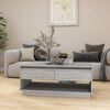 vidaXL Coffee Table Grey Sonoma 102.5x55x44 cm Engineered Wood