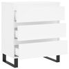 vidaXL Sideboard White 60x35x70 cm Engineered Wood