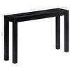 vidaXL Console Table Black 118x30x76 cm Solid Mango Wood