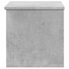 vidaXL Storage Box Concrete Grey 60x35x35 cm Engineered Wood