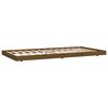 vidaXL Bed Frame without Mattress Honey Brown 100x200 cm Solid Wood Pine