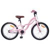 vidaXL Kids Bike 18'' for 5-7 Years Old Light Pink