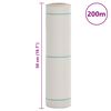 vidaXL Weed Membrane White 0.5x200 m PP