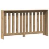 vidaXL Radiator Cover Artisian Oak 149x20x82 cm Engineered Wood