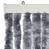vidaXL Insect Curtain Silver 90x200 cm Chenille
