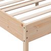 vidaXL Bed Frame without Mattress 200x200 cm Solid Wood Pine