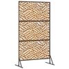 vidaXL Privacy Screen Grey 100 x 50 x 180 cm Steel