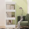 vidaXL Book Cabinet/Room Divider White 40x30x103 cm Engineered Wood