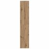 vidaXL Bookcases 2 pcs Stackable Artisan Oak 30x30x80 cm Engineered Wood