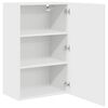 vidaXL Kitchen Cabinet Kalmar High Gloss White 50 x 31 x 80 cm