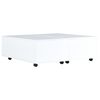 vidaXL Coffee Table High Gloss White 100x100x35 cm