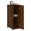 vidaXL Bedside Cabinet Brown Oak 32x42x80 cm Engineered Wood