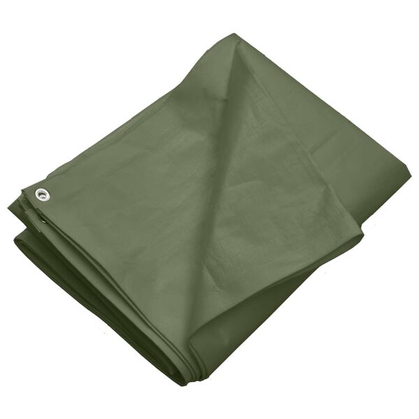 vidaXL Tarpaulin 260 g/m² 2x3 m Green HDPE