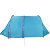 vidaXL Camping Tent Tunnel 4-Person Blue Waterproof