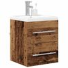 vidaXL Bathroom Sink Cabinet with Drawer Brown 42 x 39 x 52 cm