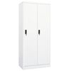 vidaXL Wardrobe White 80x50x180 cm Steel