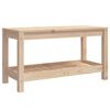 vidaXL Garden Bench 82.5x35x45 cm Solid Wood Pine