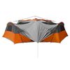 vidaXL Inner Tent with Roof Grey and Orange 520 x 520 x 190 cm Taffeta