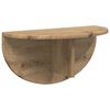 vidaXL Wall Shelf 2 pcs Artisan Oak 48 x 24 x 24 cm Engineered Wood