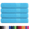 vidaXL Towels "FROGN" 4 pcs Turquoise 100x200 cm 360 gsm