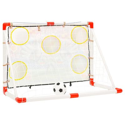 vidaXL Children Football Goal Set with Goal Wall 120x51x77.5 cm