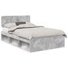 vidaXL Bed Frame with Headboard Concerte 120 x 200 cm Solid Pine Wood