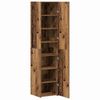 vidaXL Highboard Old Wood 40 x 42.5 x 185 cm