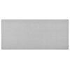 vidaXL Carpet Runner | Light grey | 100% polypropylene | 50x100 cm | Non-slip
