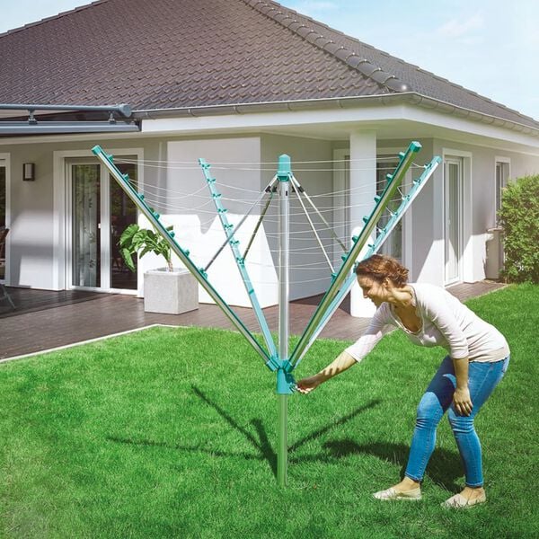 Leifheit Retractable Rotary Washing Line Leifheit Rotary