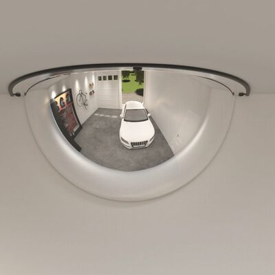 vidaXL Half Domed Traffic Mirrors 2 pcs Ø80 cm Acrylic